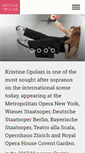 Mobile Screenshot of kristineopolais.com